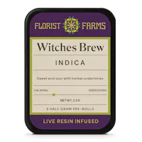Infused Live Resin Witches Brew | 1/2 Gram Joints | 5pk