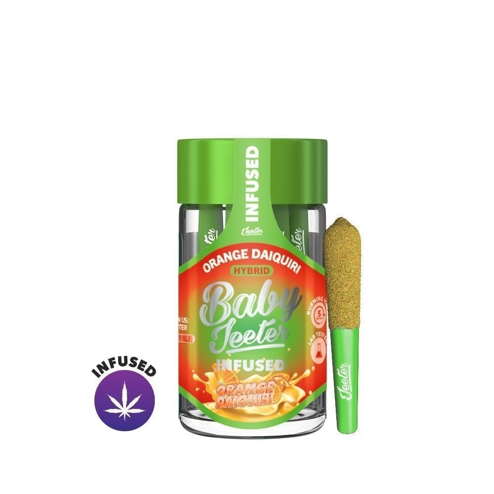 Orange Daiquiri | Infused Baby Jeeter Pre-Roll | 5 Pack