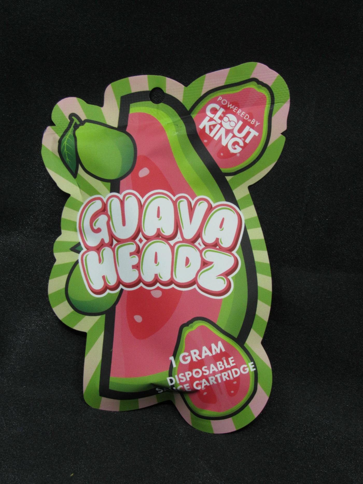 Product: CLOUT KING | GUAVA HEADZ - SAUCE DISPOSABLE INDICA-HYBRID