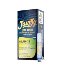 Gelato 33 | Live Resin | Cartridge | 1g
