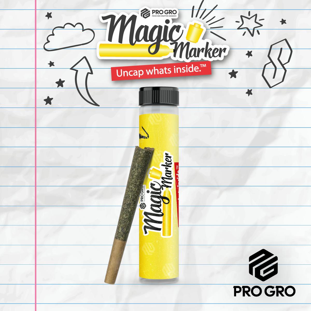 Pro Gro - 1g Preroll - Magic Marker