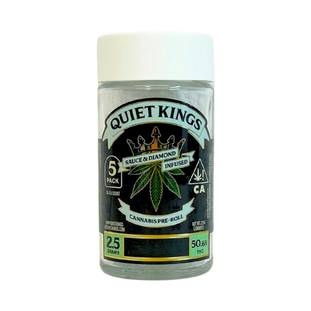 PURPLE APPLE FRITTER SAUCE & DIAMOND 5PK PREROLLS