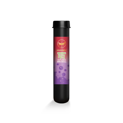 Dragonfly - 1.25g Infused Preroll - Grape Fizz
