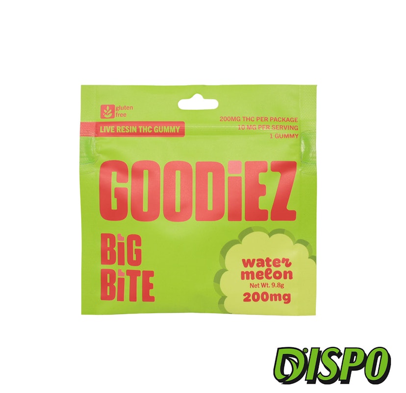 Goodiez - Watermelon 200mg Live Resin Gummy