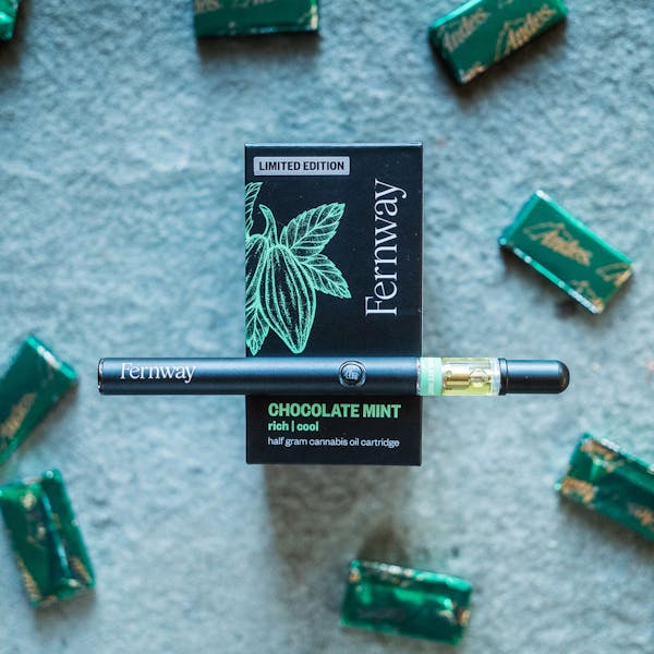 Chocolate Mint (H) - 1g Limited Edition Vape Cart - Fernway