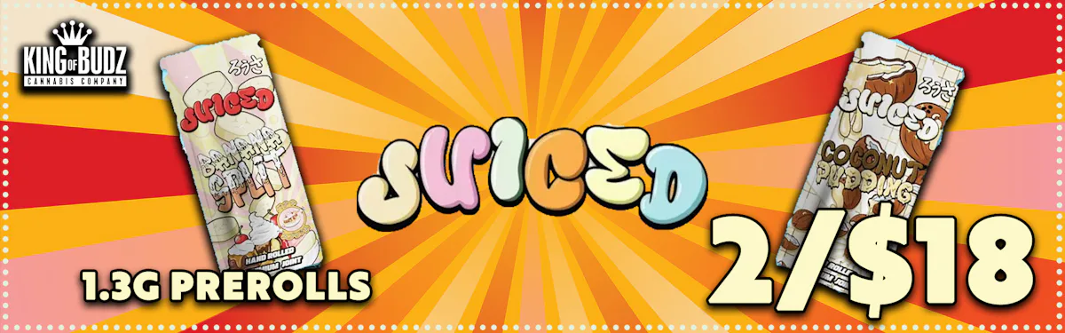 Juiced 1.3g Preroll 2 For $18