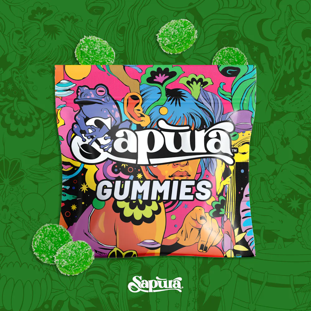 Product Sapura | Amped Up Apple | Gummies | 100mg