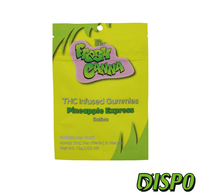 Fresh Canna - Pineapple Express 200mg Gummies
