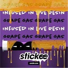 Stickee | Live Resin Pre-Roll - 1.2g - Grape Gas