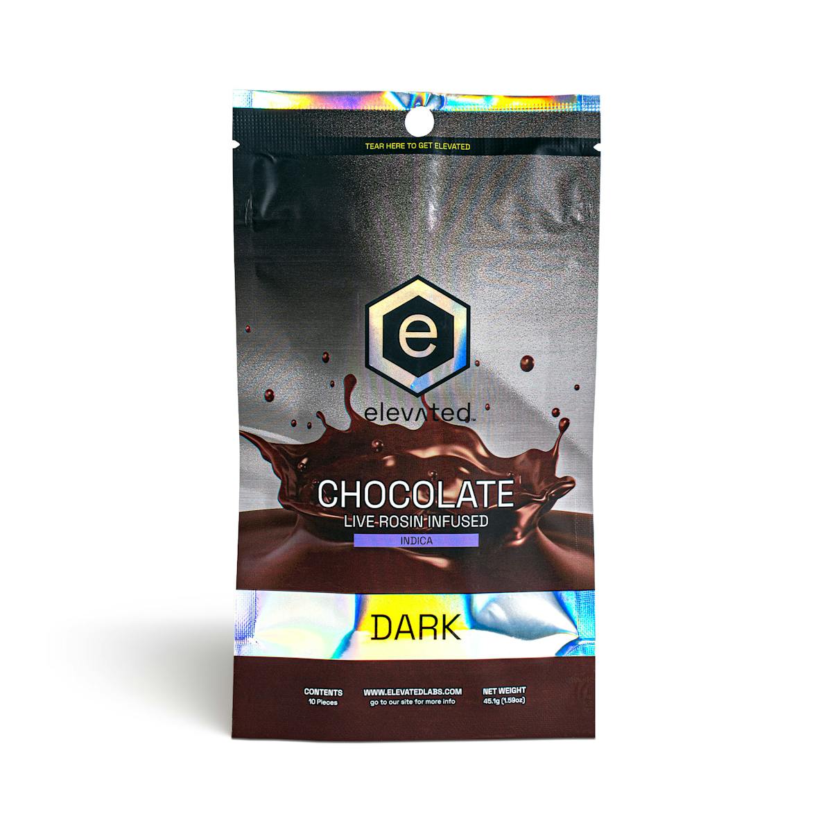 Photo of Dark Chocolate Rosin Bar – 100mg