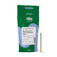 MFNY - .75g Live Resin Infused Preroll - Blueberry 2.0 x Turbo Blueberry