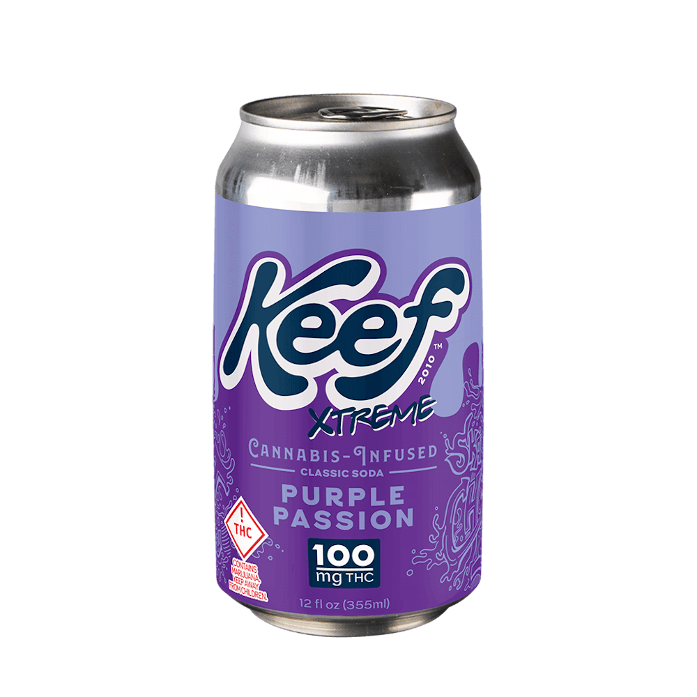 Product CoC Keef Soda - Purple Passion 100mg