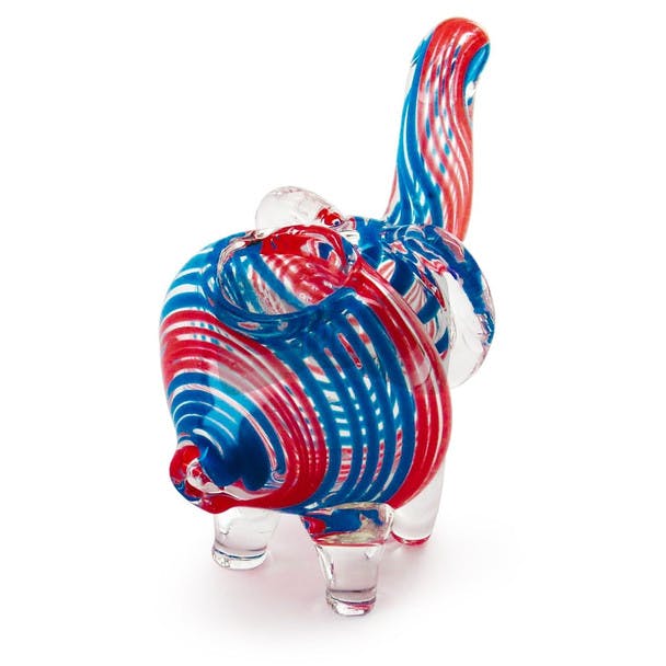 Product: High Mountain Imports | Large Elephant Pipe | Assorted Colors