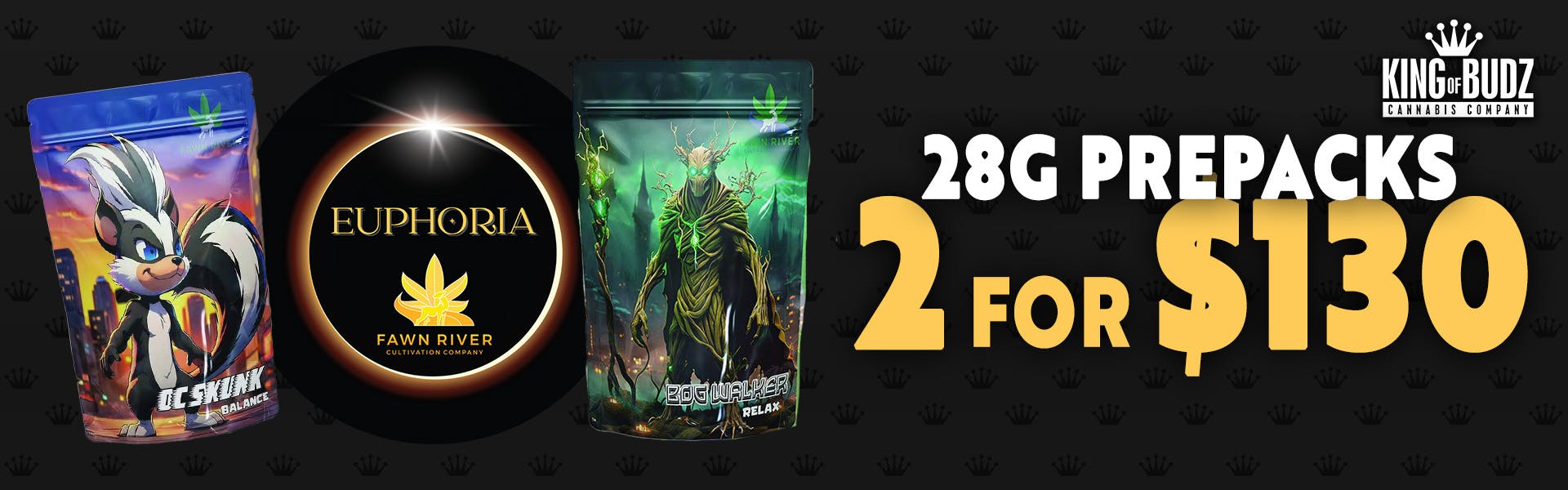 Euphoria 28g Prepack 2/$130