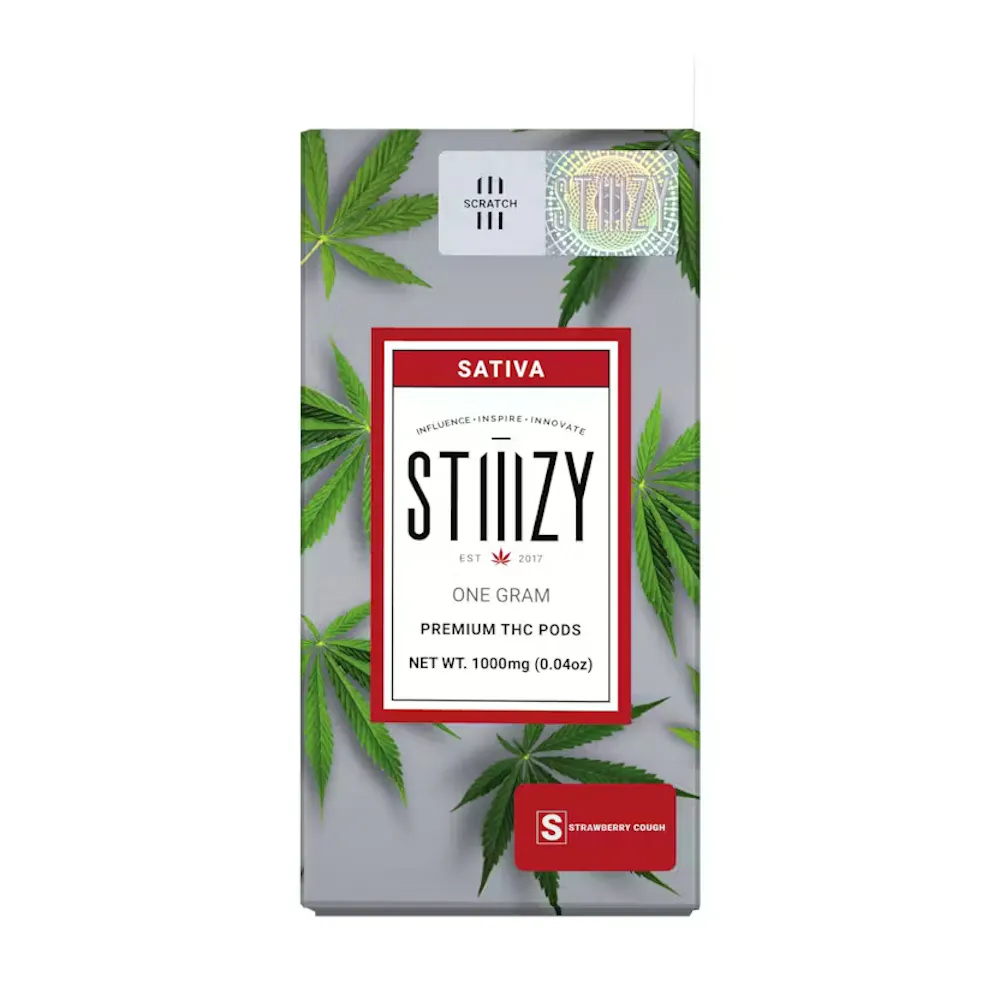 Product Stiiizy - Strawberry Cough - 1g - Pod