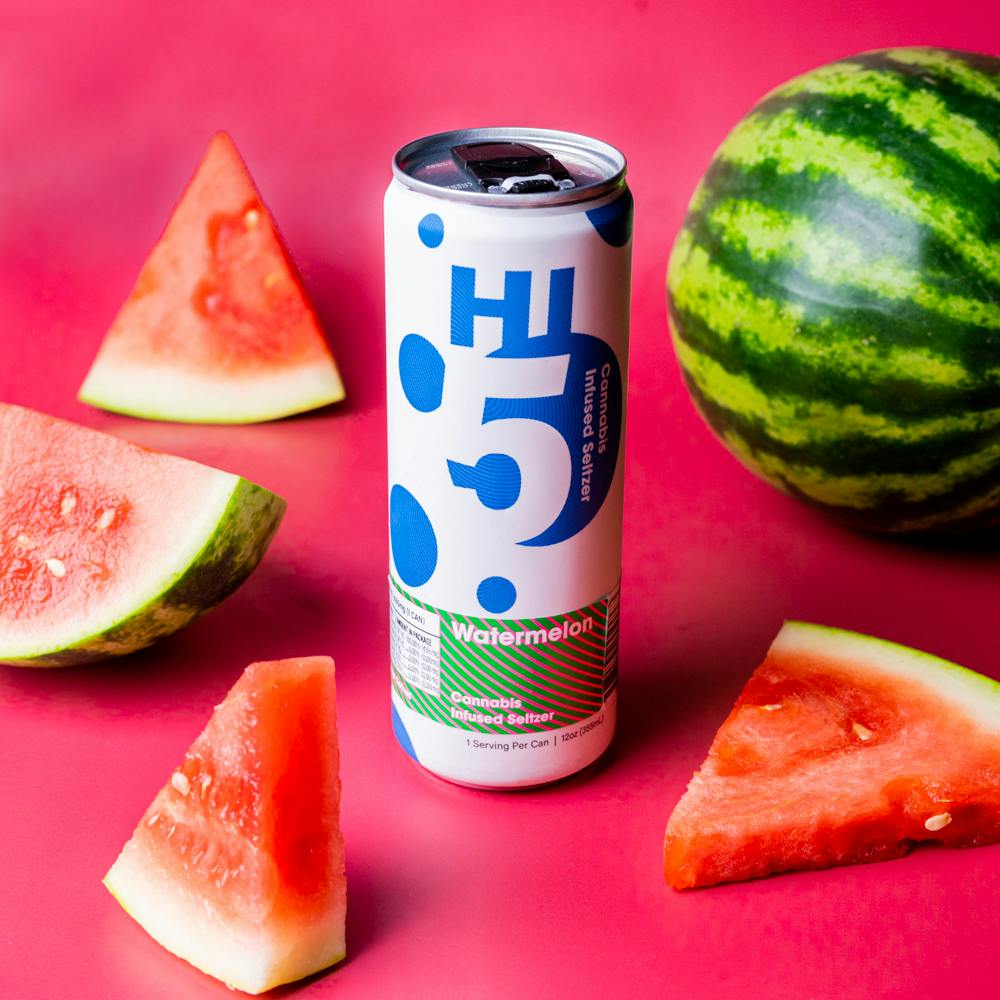 Hi5 Seltzer - 5 mg THC - Watermelon (TAX INCLUDED)