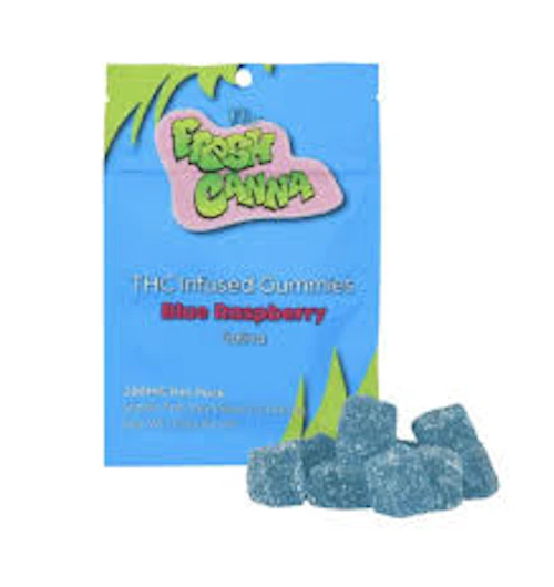 Fresh Canna - 200mg Live Resin Gummies - Blueberry Gelato