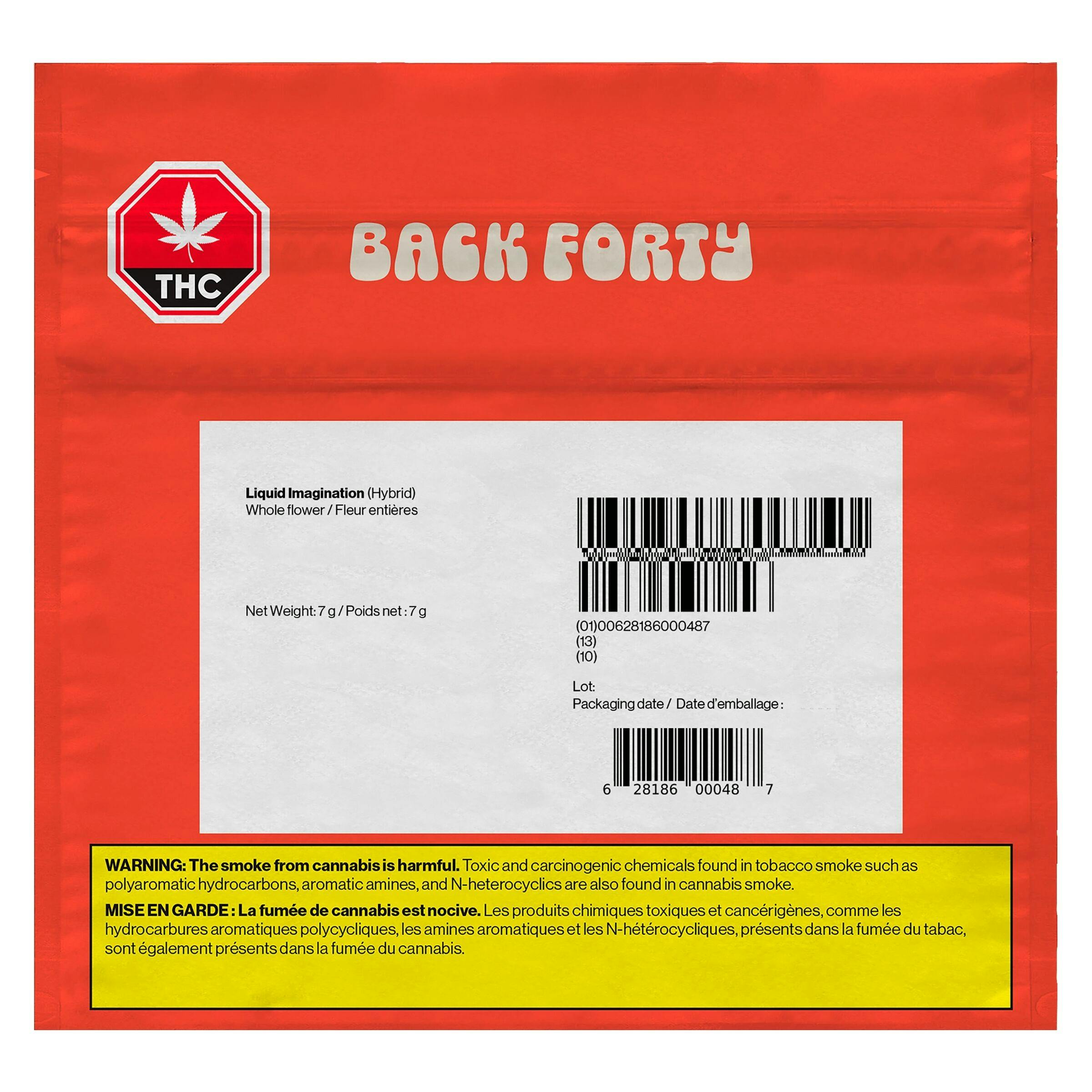 Back forty - liquid imagination