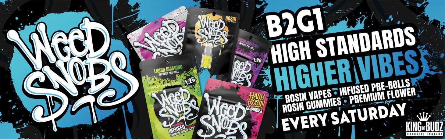 Vendor Day WeedSnobs B2G1