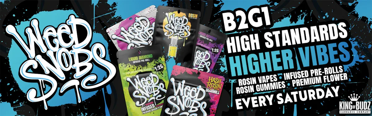 Vendor Day WeedSnobs B2G1