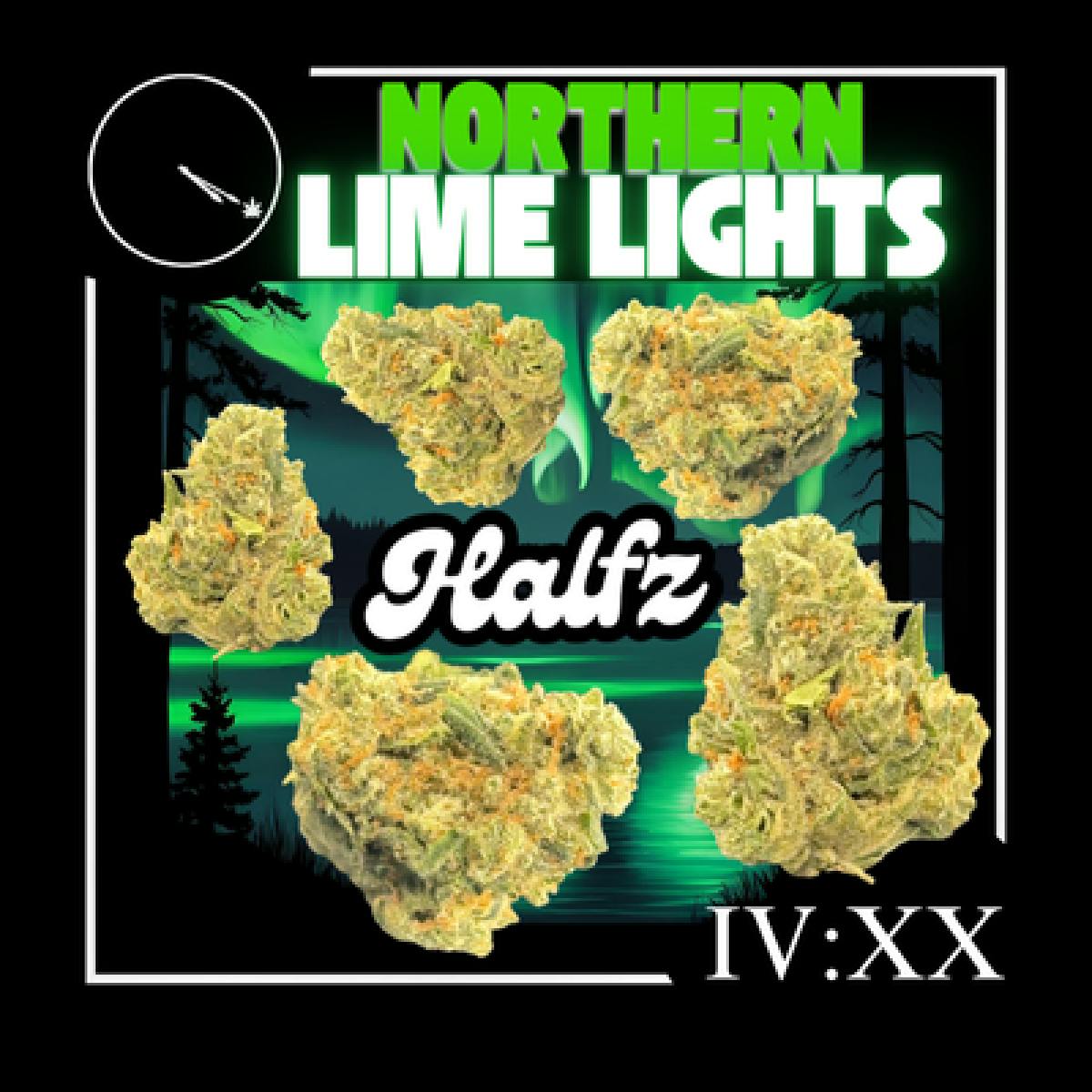 Photo of Four20 – Northern Lime Lights – Popcorn Buds 14g