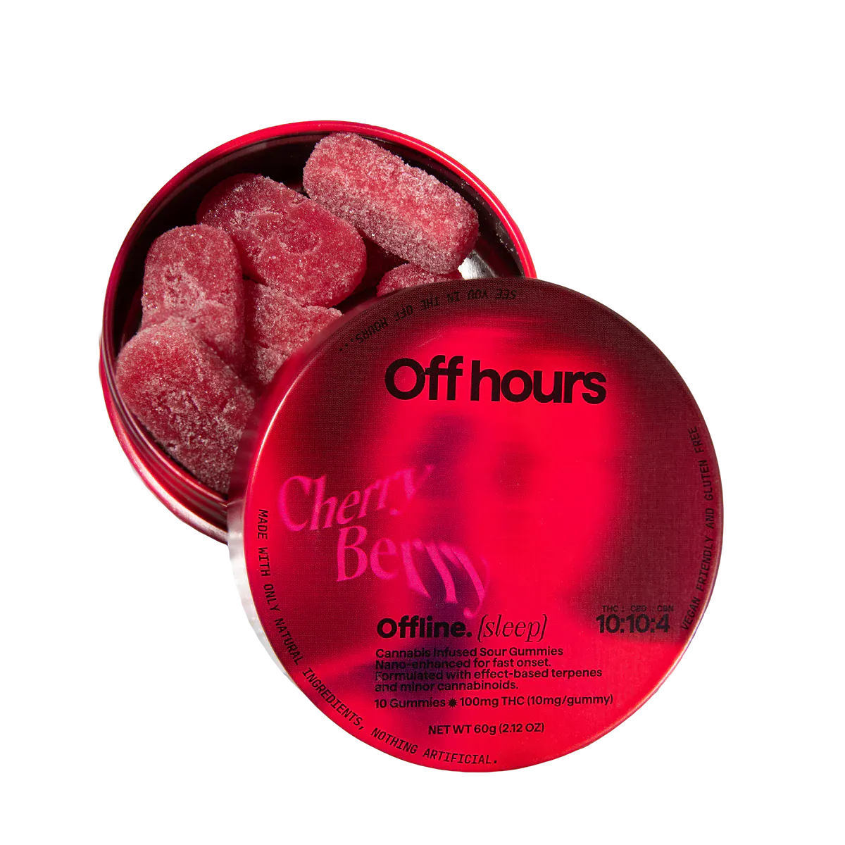 Cherry Berry 10:10:4 THC:CBD:CBN - 10pk | Astoria, NY Dispensary