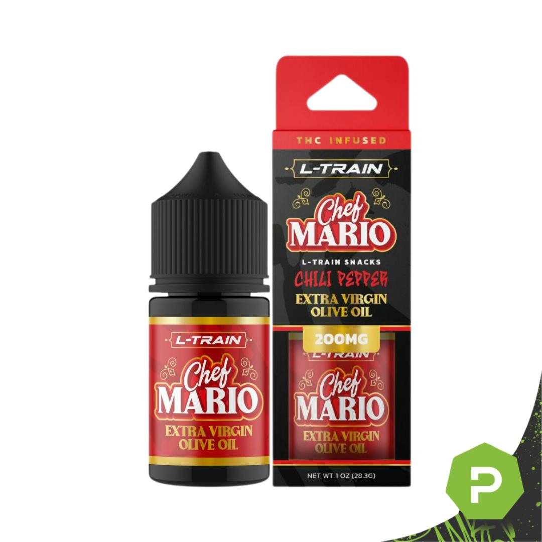L-Train L-Train x Chef Mario | 200mg Infused Olive Oil | Chili Pepper -  Puff Cannabis Cannabis Store in MI