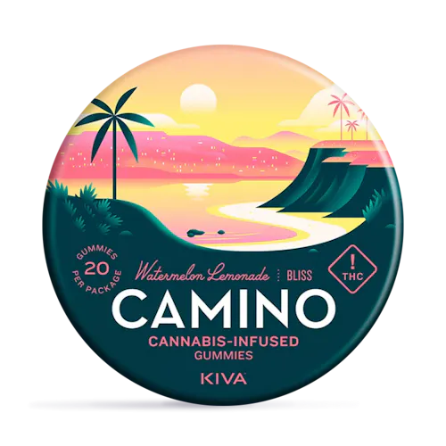 Camino | Watermelon Lemonade (High Dose) Gummies | 20pk | 500mg-active