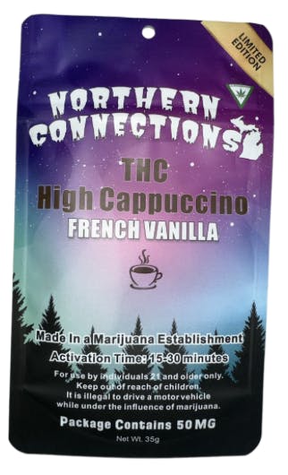 Product: Northern Connections | High Cappuccino - 50mg -  French Vanilla