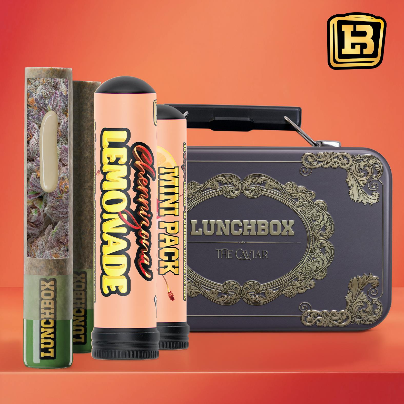 LunchBox 2.4g Infused Pre-Roll 2pk - Cherryzona Lemonade x Cherryzona Lemonade
