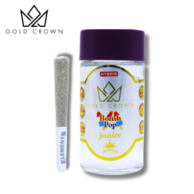 Junior Jesters - 5-Pack .7g Live Resin Infused Prerolls - Bomb Pop