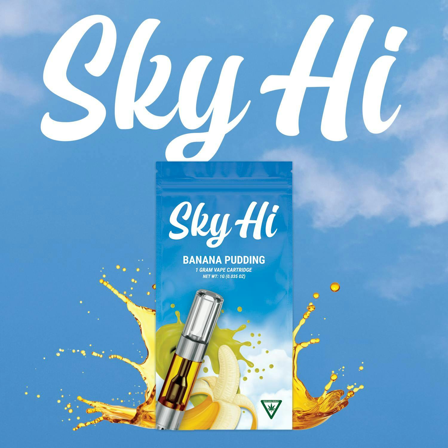 Buy SKY-HI - 1g Cart - Orange Creamsicle Cartridges Cannabis
