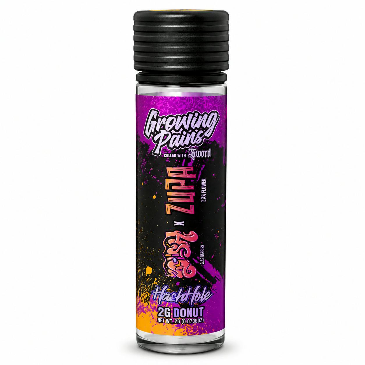 Growing Pains x Favrd - 2g Rosin Infused Donut - Zupa x D-Lish