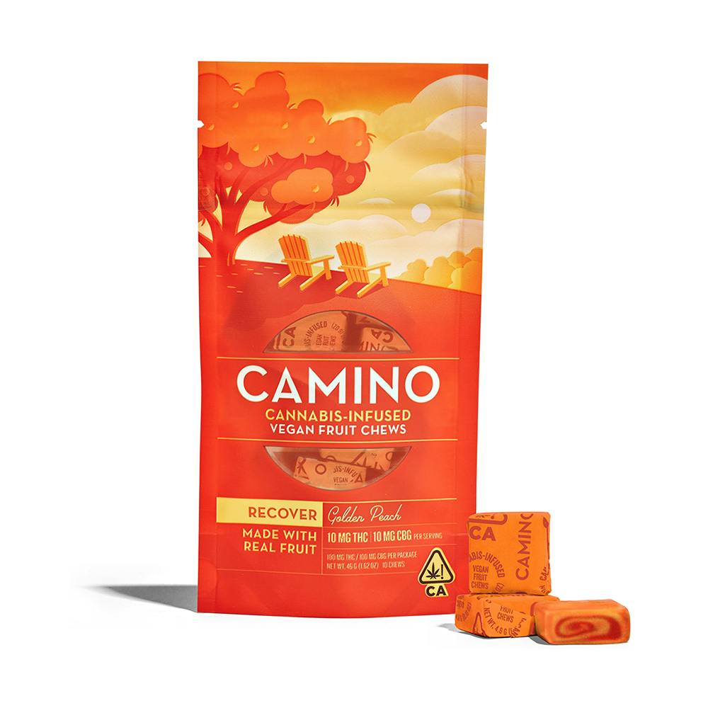 Product: Camino | Golden Peach 200mg Gummies 10:10 CBG