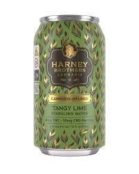 Product Harney Brothers Cannabis - 12oz Tangy Lime Sparkling Water - 5mg THC 10mg CBD