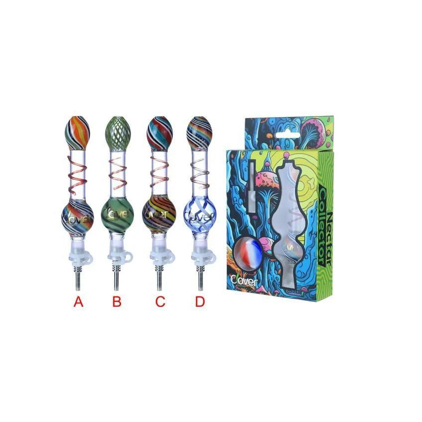 CLOVER 5" Swirled Dab Straw