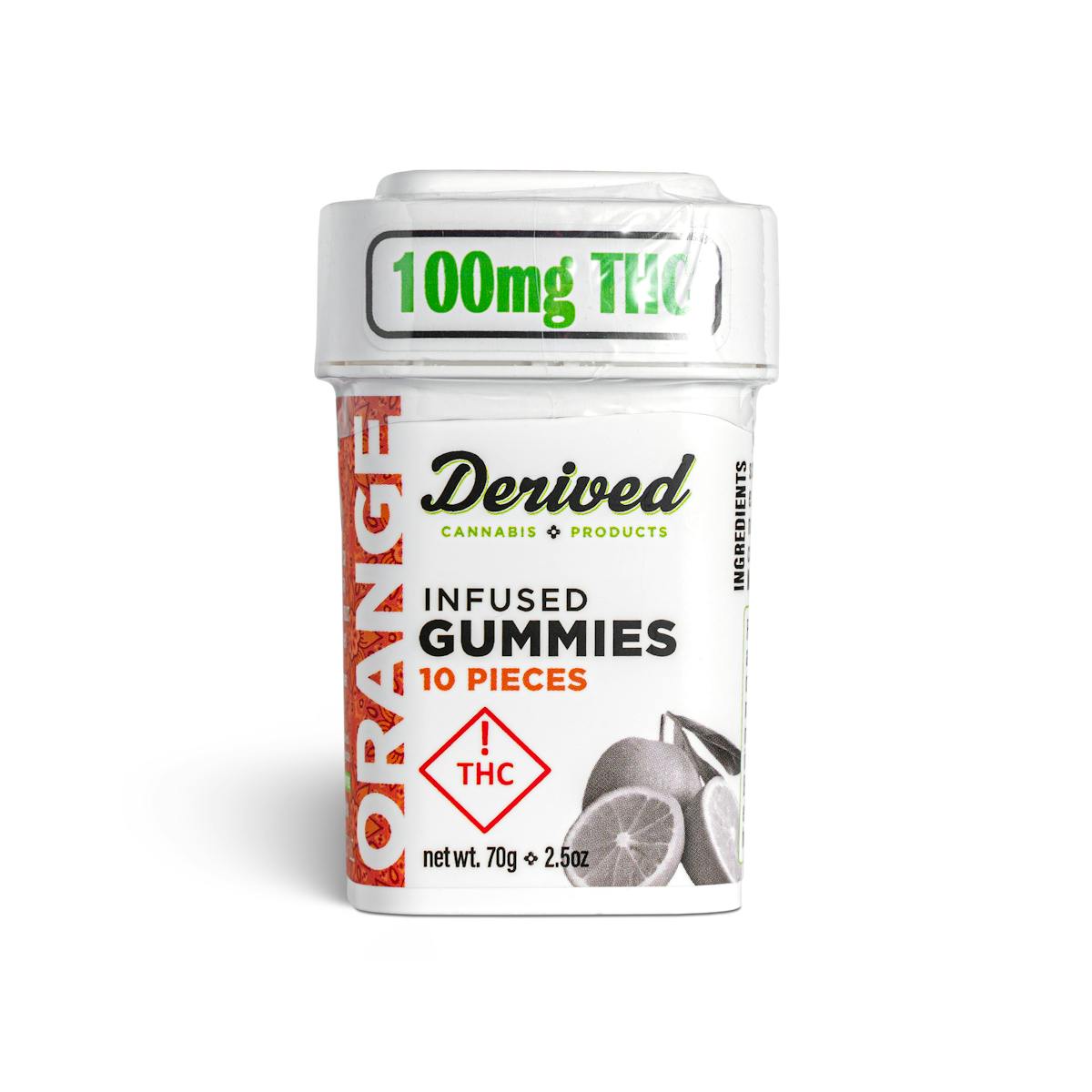 Photo of Orange Gummies (S) – 100mg
