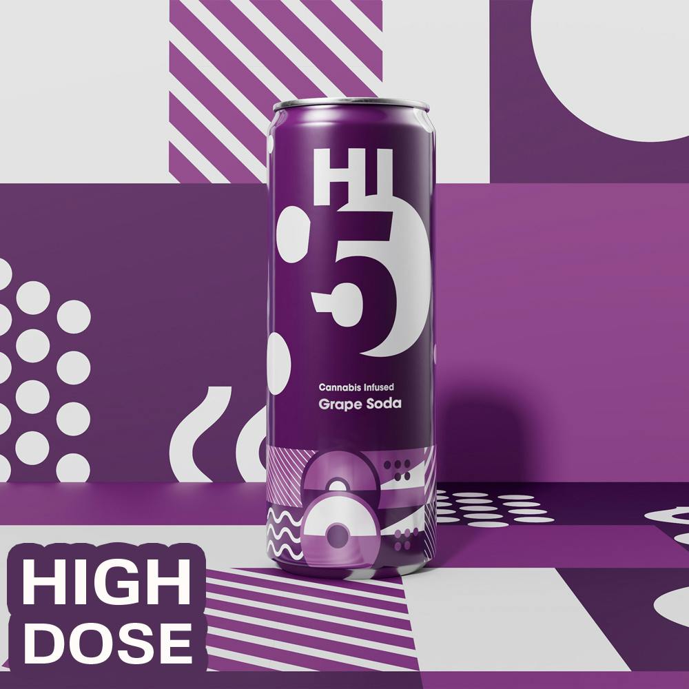 Single Hi5: Grape Soda (85mg) at Theory Wellness (Maine - Waterville)