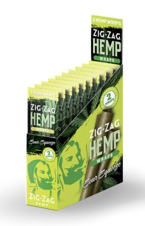 Product: Sour Squeeze Hemp Wraps |  2pk | Zig Zag | Accessories