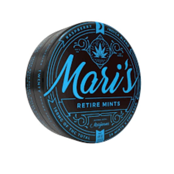 Buy MARIS MARIS Mints THC 100mg - Retire Blue Raspberry 20pk 0.5oz