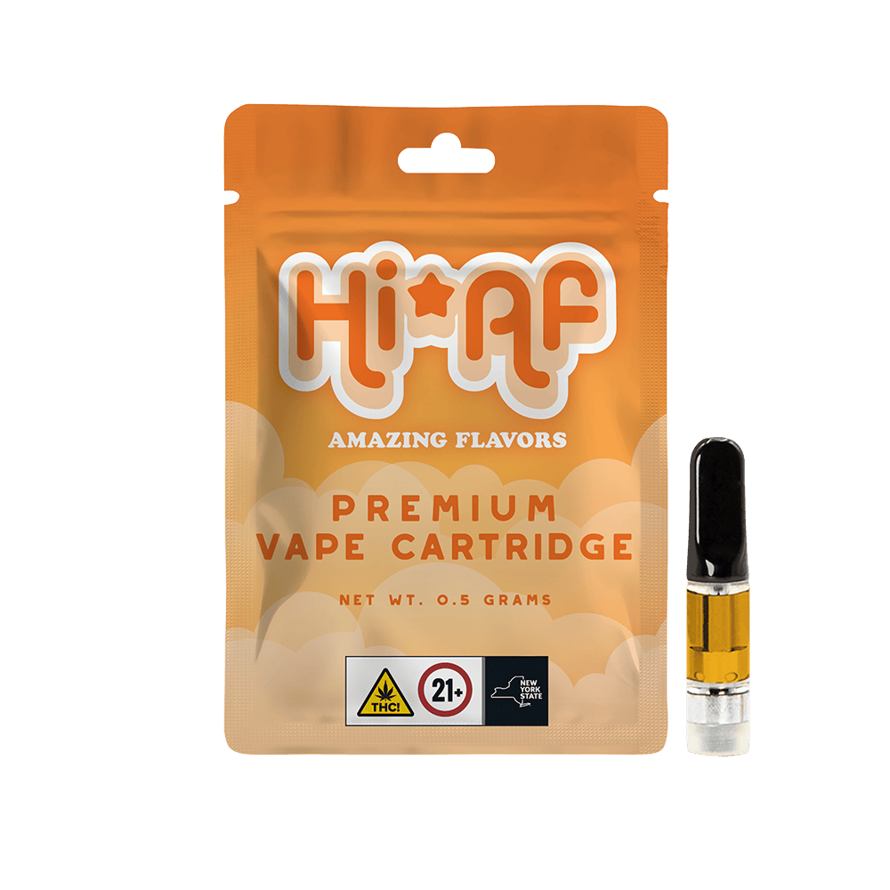 Product Hi*AF - Peachs & Cream - .5g - Cart