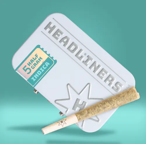 Headliners Purple Octane 0.5g Pre-Roll 2pk (1g)-active