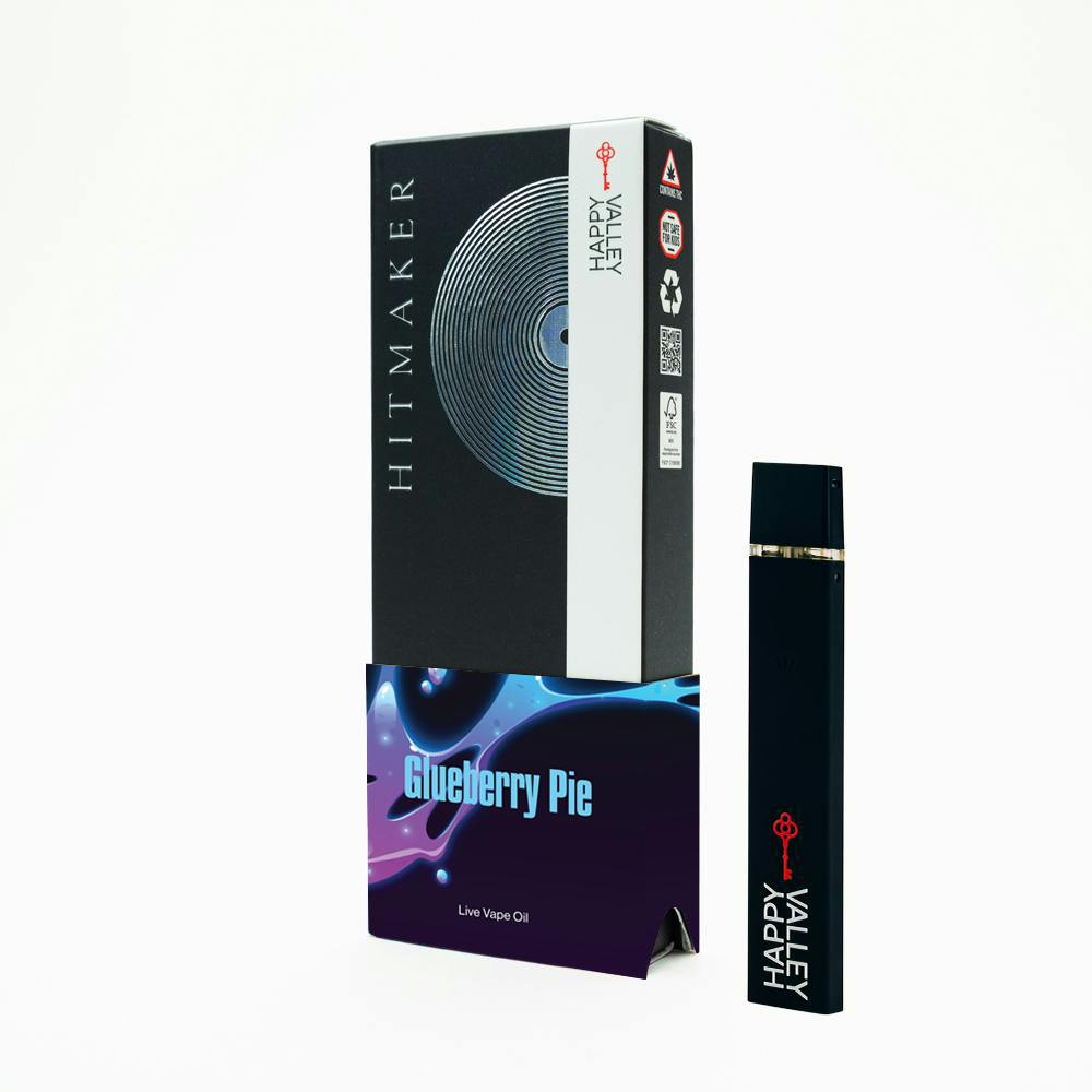 Hitmaker Disposable Vape .5g - Glueberry Pie