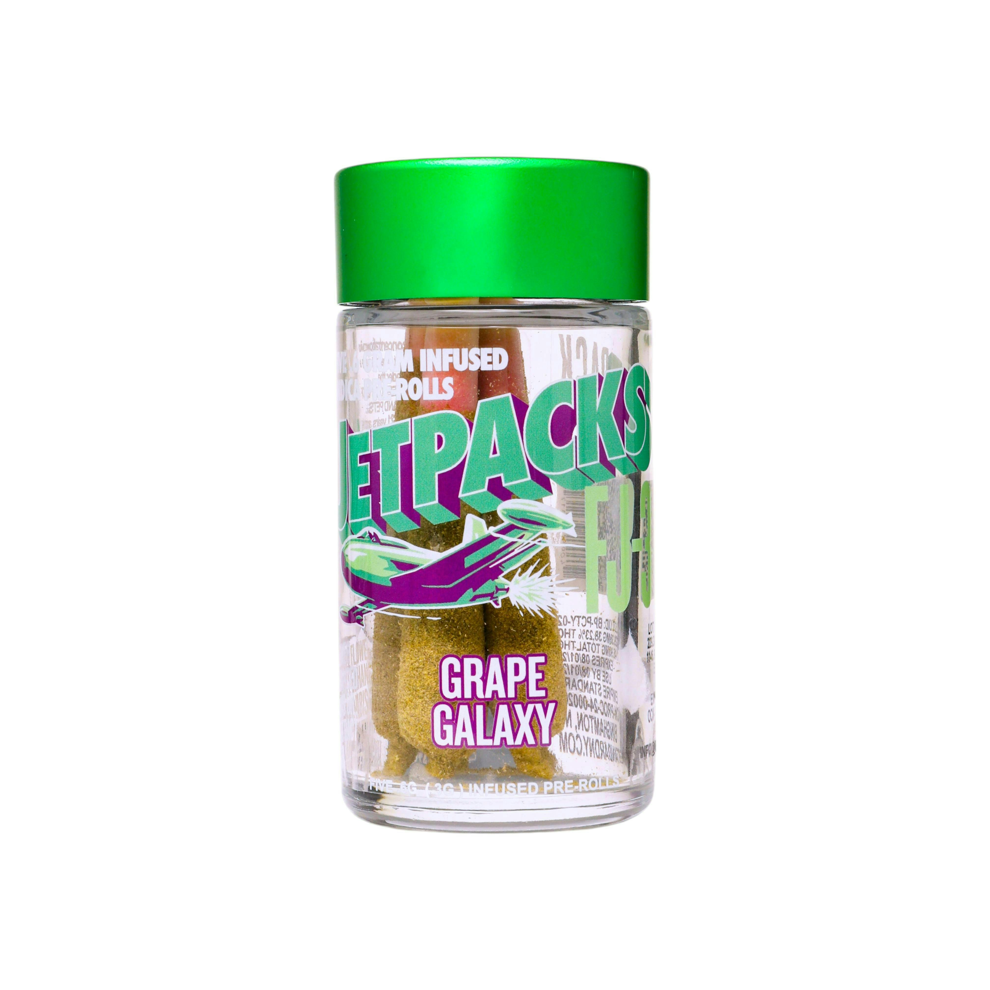 Jetpacks | Grape Galaxy | Live Resin Infused | 5pk | 3g