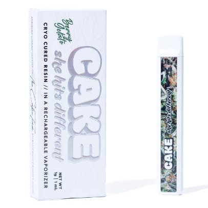 Cake Disposable Berry Gelato Live Resin | Earth's Healing - Benson