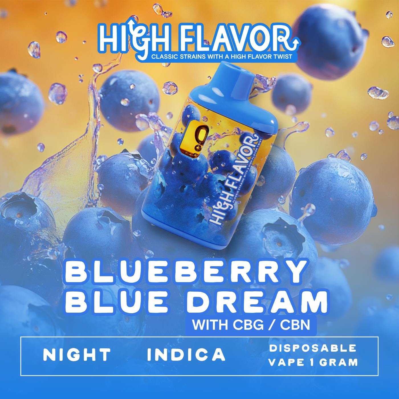 Blueberry Disposable Vapes Frozen Blueberry FOGER Switch Pro Disposable