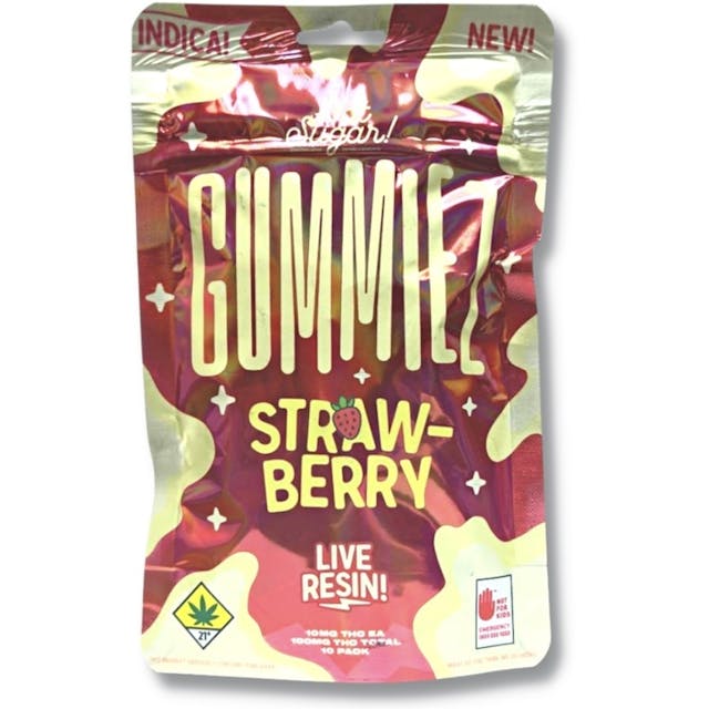 Panda Gummiez filled with your favorite flavors infused with Panda Live Resin for the full spectrum experience, containing 10mg THC per piece.