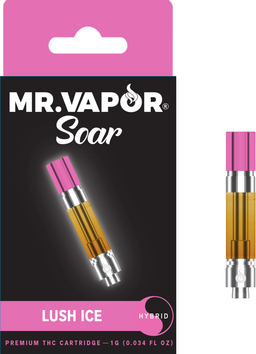 Mr. Vapor - 510 Vape Cartridge - - Hybrid - **LUSH ICE** (15/$80)