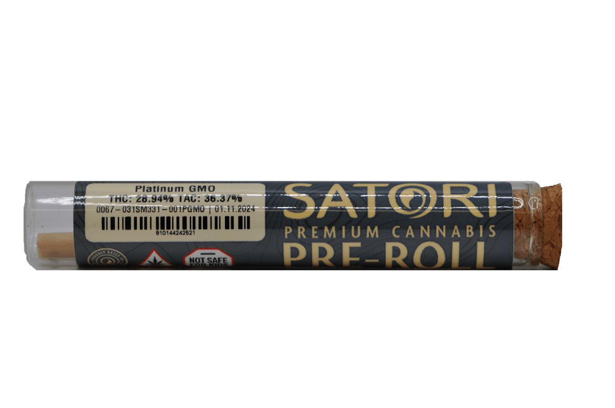 Image of Platinum GMO | 1g Preroll