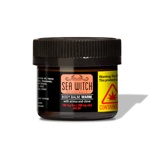 Body Butter Warm 100mg THC/CBD-active